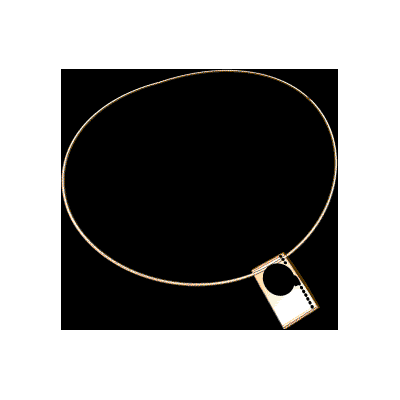 Collar  de plata 3d