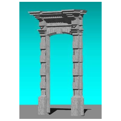 cornice di cava 3d