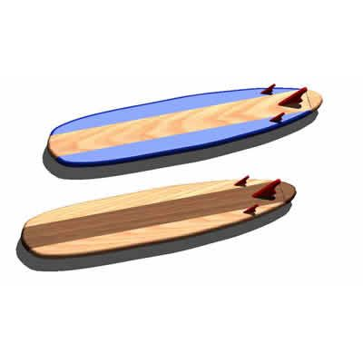 Long board 3d