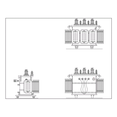 electric transformer 2d