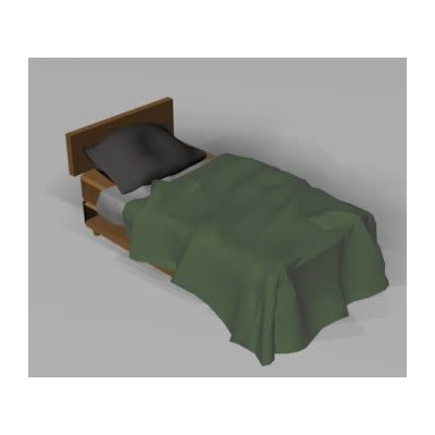Cama imperial con cabecera