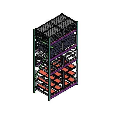 Rack de almacenaje comun