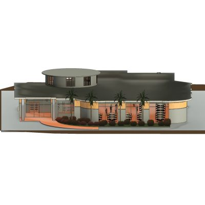 Salón de eventos 3d
