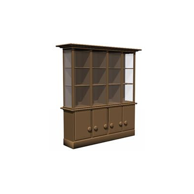 glazed shelf