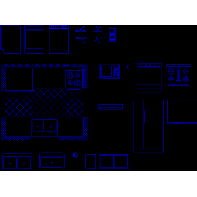 Bloques CAD de Cocina