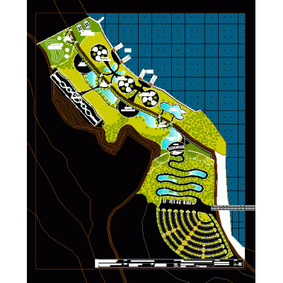Acuario isla san lorenzo - plano general