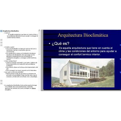 Arquitectura bioclimatica