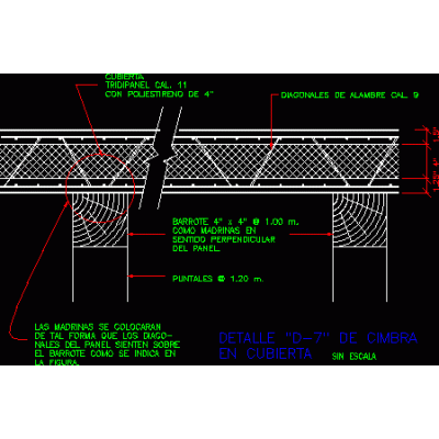 Covintec - tridipanel - dettaglio cassaforma tetto