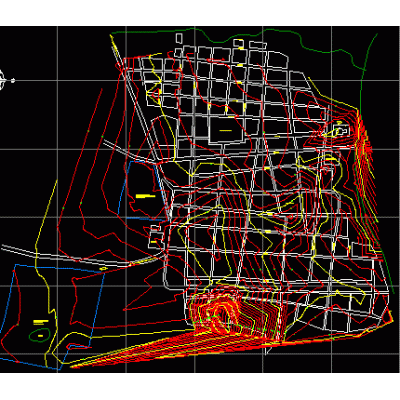 Plano Topografico de Cordoba, Bolivar