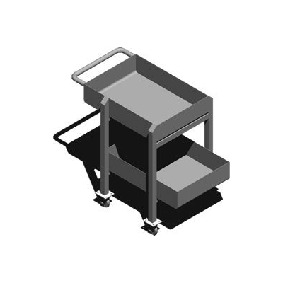 Mesa rodante 3d
