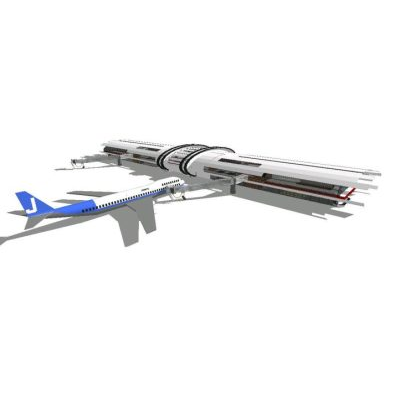 Aeropuerto 3d skp