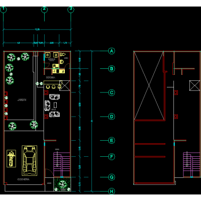 Two-story house