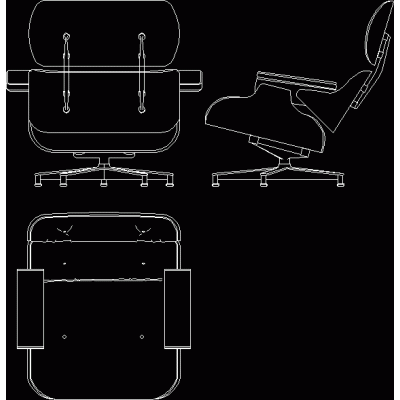 Silla - charles eames;