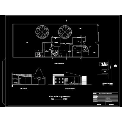Vivienda unifamiliar de 12 x 30