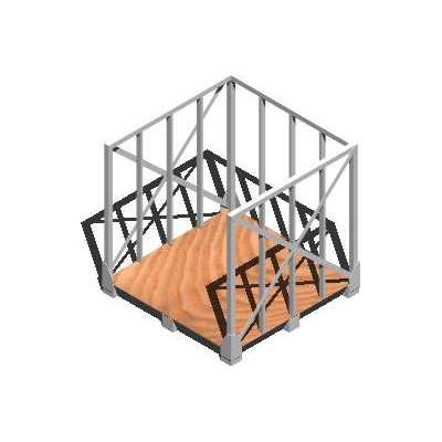Contenedor de desechos 3d