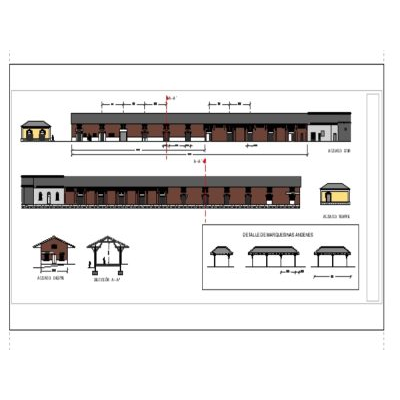 Edificio anden- estacion tren murcia