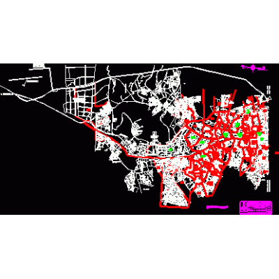 Plano de la ciudad de nogales