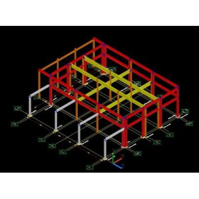 Estructura de Gimnasio Casa Club
