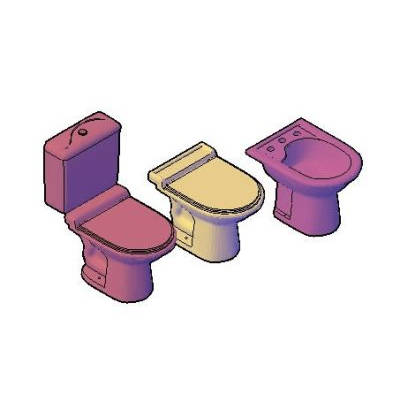 Aparatos sanitarios en 3d