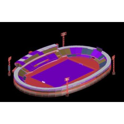 Bogota stadium 3d