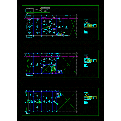 Plano encofrado hormigon