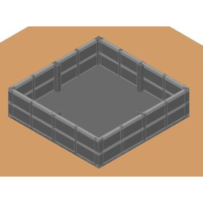tanque de água 8x8x2