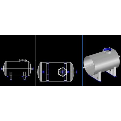 Tanque 660 gall 3d