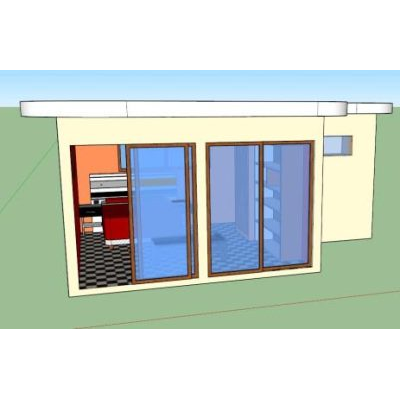 Habitacion estilo universal 3d