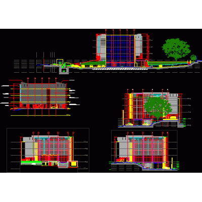 Edificio de oficinas 5 niveles