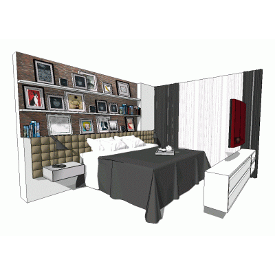 Dormitorio 3d