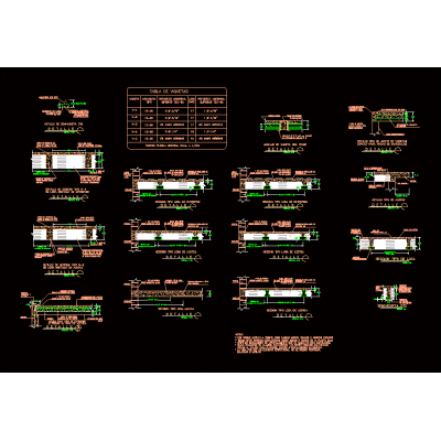 Losas hormigon armado - autocad