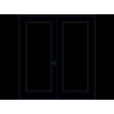 Puerta Doble Moderna