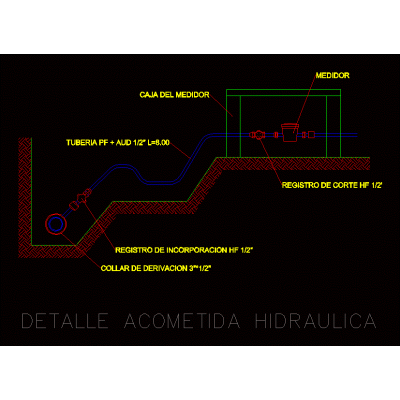 Acometida hidraulica