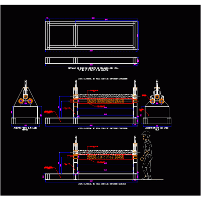 Rola mecanica para pl de 1500x 38" esp