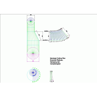 Cono reductor exc&eacute;ntrico