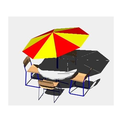 3d beach table