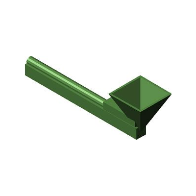Conducto elevador de aceituna 3d