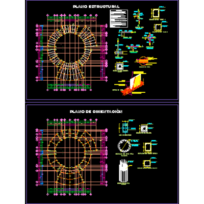 Plano diseno estructural