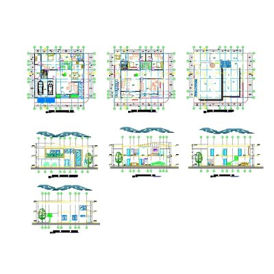 Vivienda unifamiliar de 15 x 14 mts.