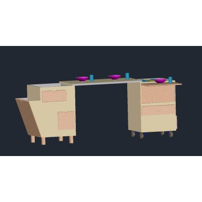 Mueble multiusos