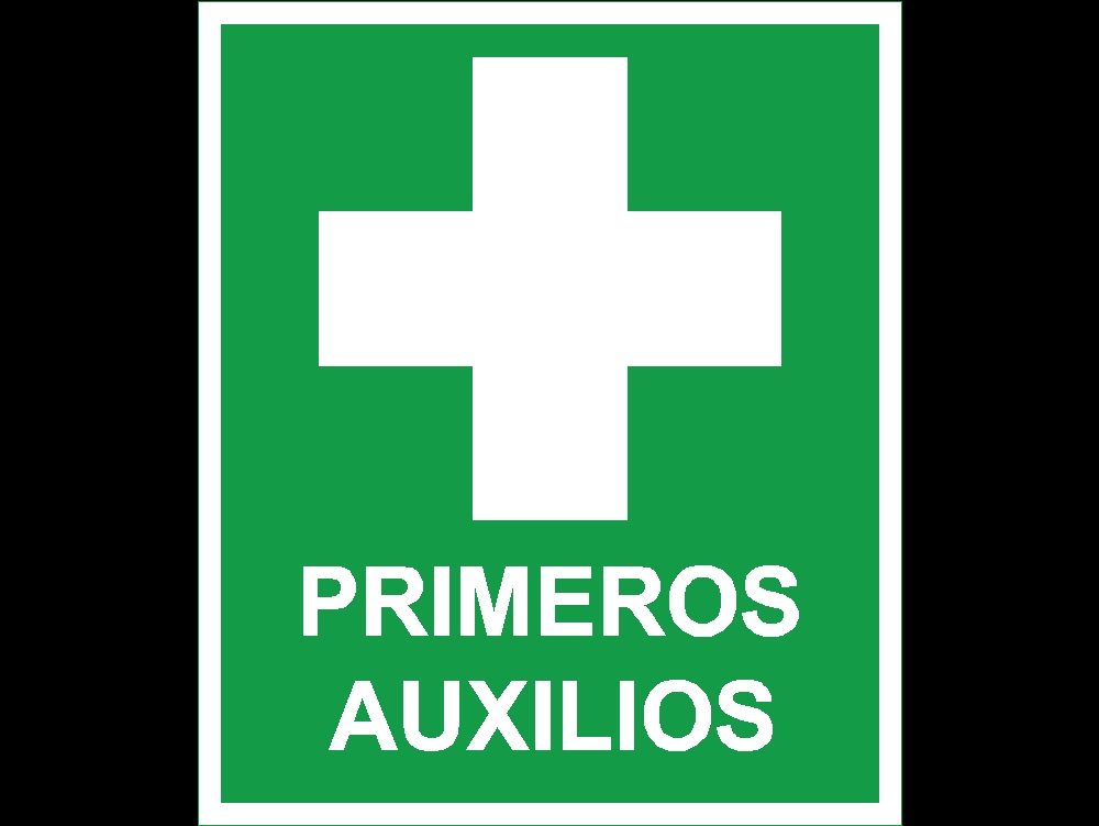 Erste-Hilfe-Schild Katastrophenschutz