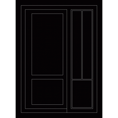 Door Diagram with Side Panels