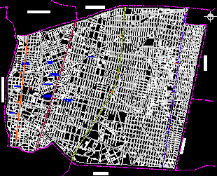 Delegational map of benito juarez mexico - df