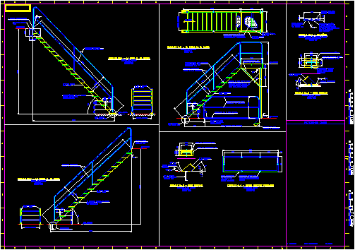 Escada padrão (detalhes)