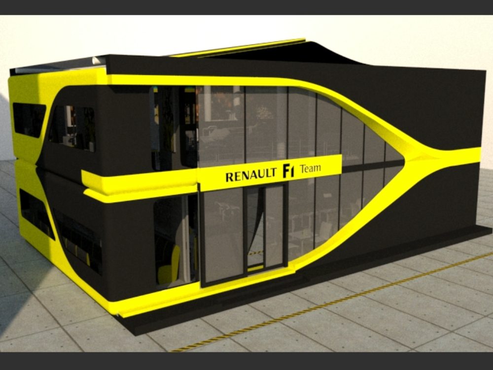 Konzept Wohnmobil F1 Renault