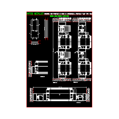 Ventana de aluminio con doble vidrio