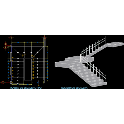Escalera Espacial en U