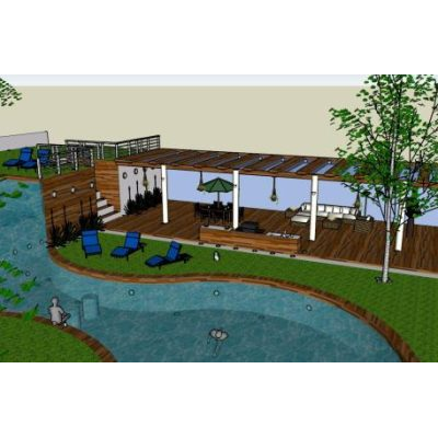 Patio piscina
