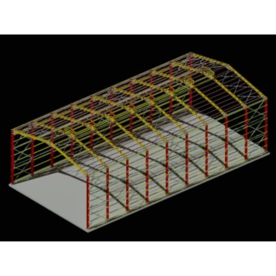 Almacen de estructura metalica 23x46