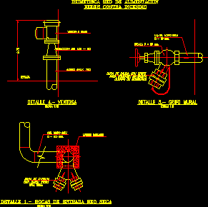 Fire power supply network detail